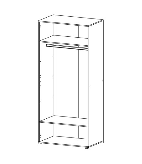 Шкаф 2-Д Вегас