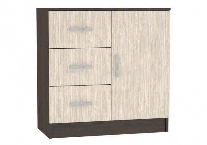 Комод с 3 ящиками и 1 створкой Басса Стендмебель