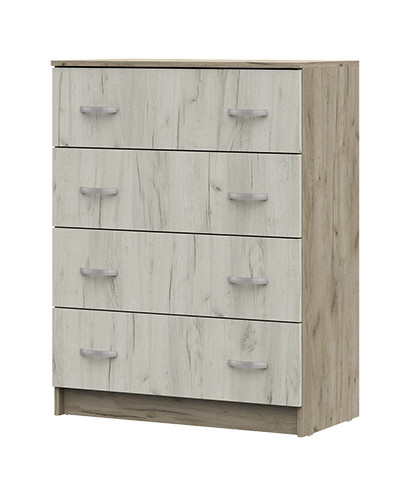 Комод 4 ящика высокий Басса Стендмебель