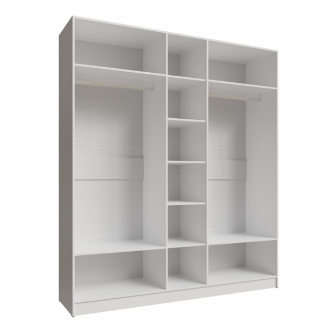 Шкаф 4-х створчатый с зеркалом Мадрид