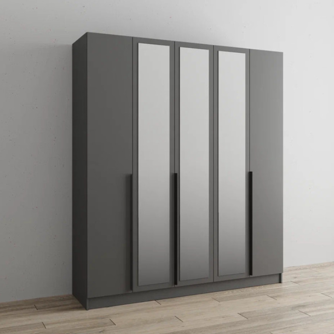 Шкаф 4-х створчатый с зеркалом Мадрид