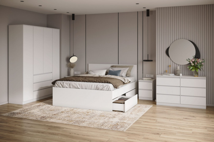 Кровать 1400.1 Мори (без ящиков)