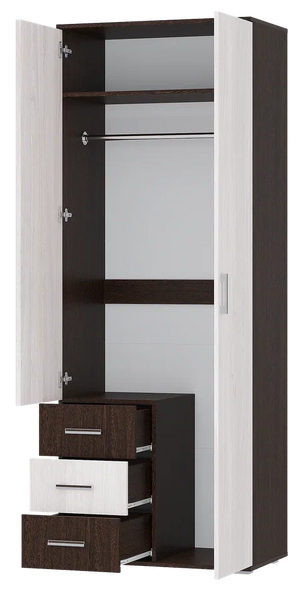 Шкаф двустворчатый Белла