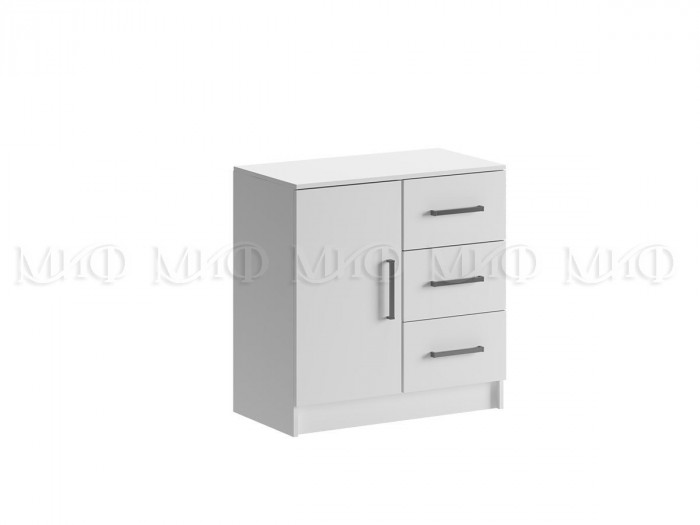 Комод с 3-мя ящиками+1 дверь Бася Миф