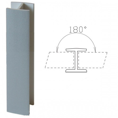 Соединитель цоколя 180 градусов 100 мм