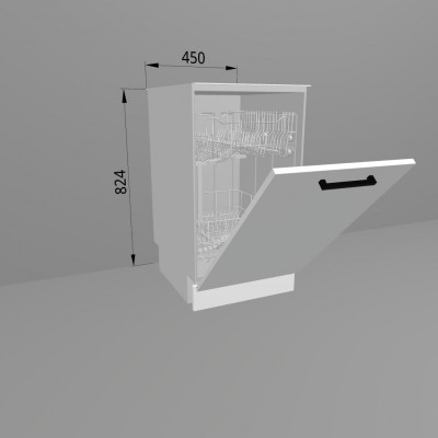 Комплект для посудомоечной машины шириной 450мм Санвут МДФ