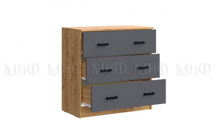 Комод с 3-мя ящиками Бася Миф