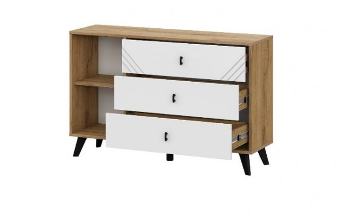 Комод 3 ящика (со створкой) Байкал NN-Мебель