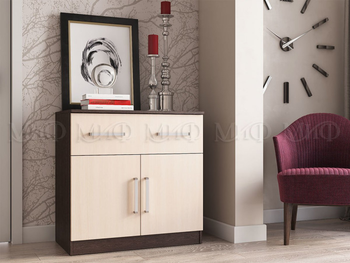 Комод с 1-м ящиком+2 дверьми Бася Миф