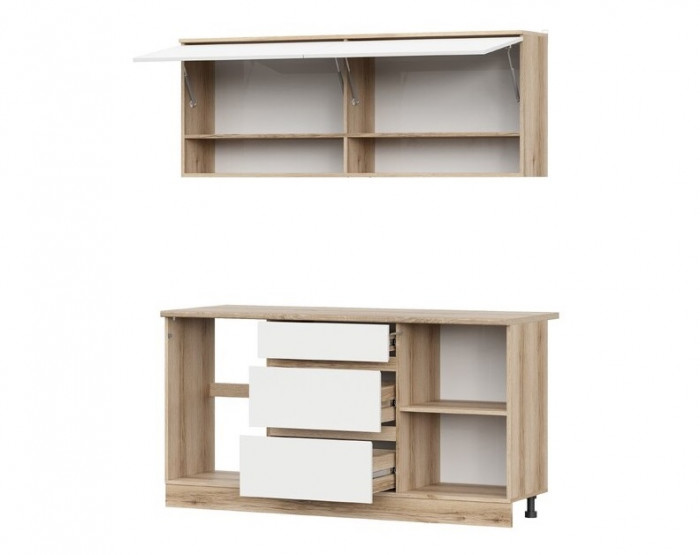 Кухонный гарнитур 1600 Брауни