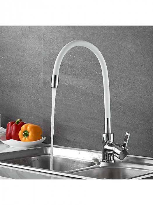 Смеситель L4898-3 (Белый) LEDEME