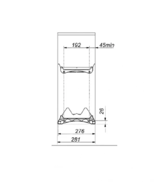 Посудосушитель (вариант 2) 400 мм