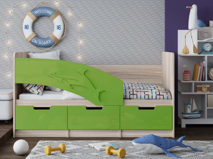 Кровать Дельфин-6 800х1800