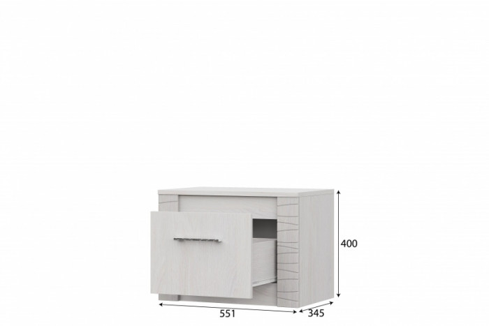 Тумба прикроватная Гамма-20