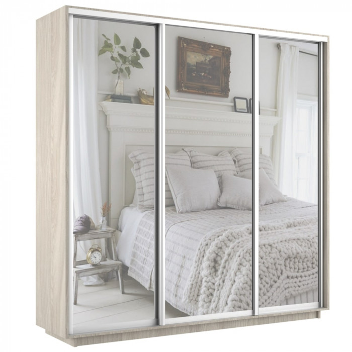 Шкаф купе Трио 3 зеркала Экспресс 1800х2400 Е1