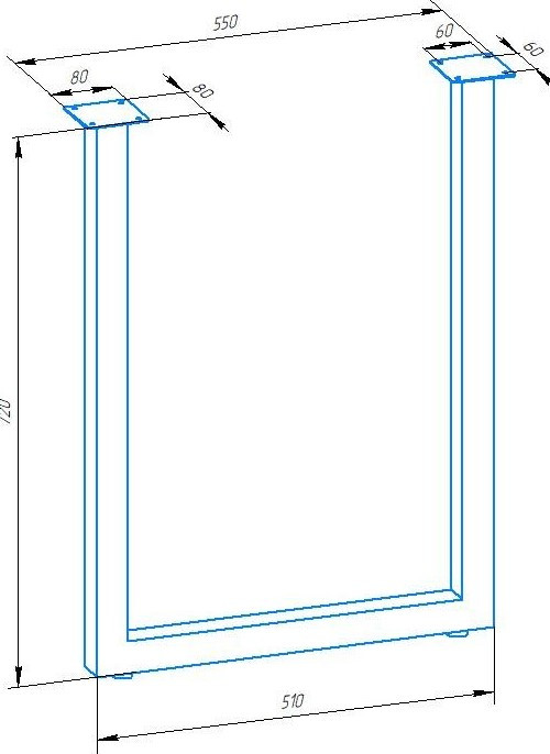 Опора OPR P 130.П.720.9005