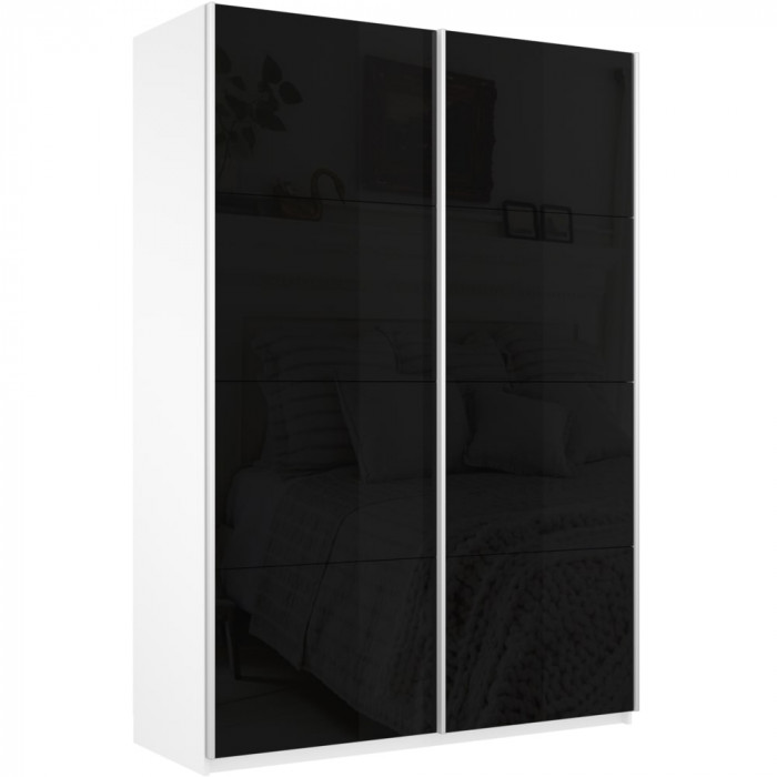 Шкаф купе Прайм 2-х дв. со стеклами 1200 Е1