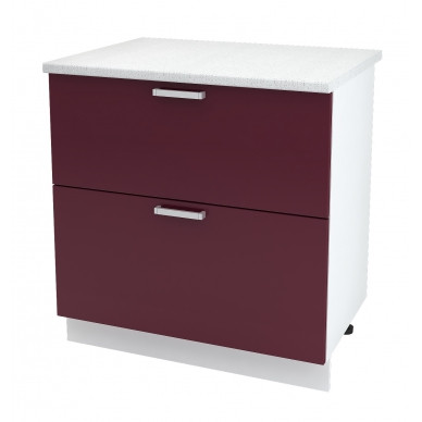 Шкаф нижний 800 с 2-мя выдвижными ящиками Модена