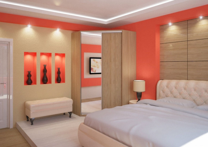 Угловой шкаф-купе Елена