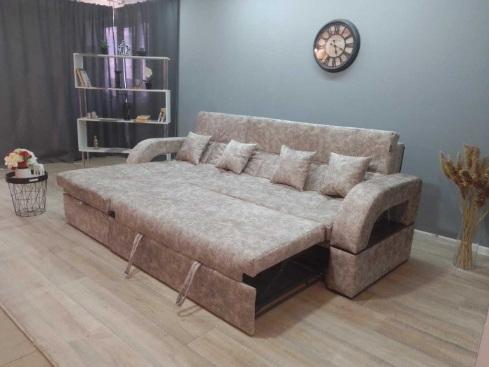 Диван угловой Майами-2 ППУ (+ оттоманка)