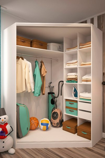 Угловой шкаф-купе Анна