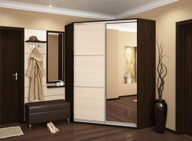 Угловой шкаф-купе Анна