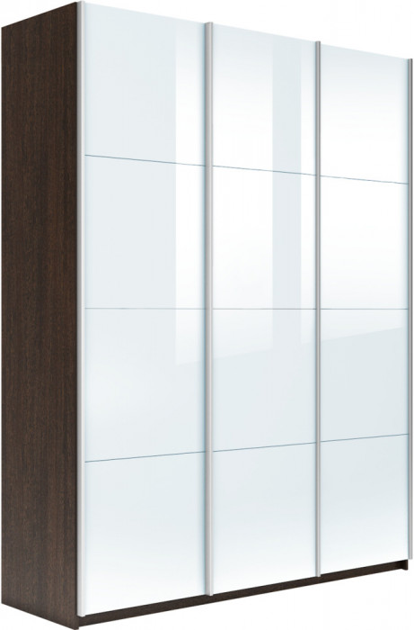 Шкаф купе Прайм 3-х дв. со стеклами 1800 Е1