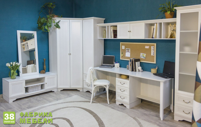 Стол на два рабочих места Классика