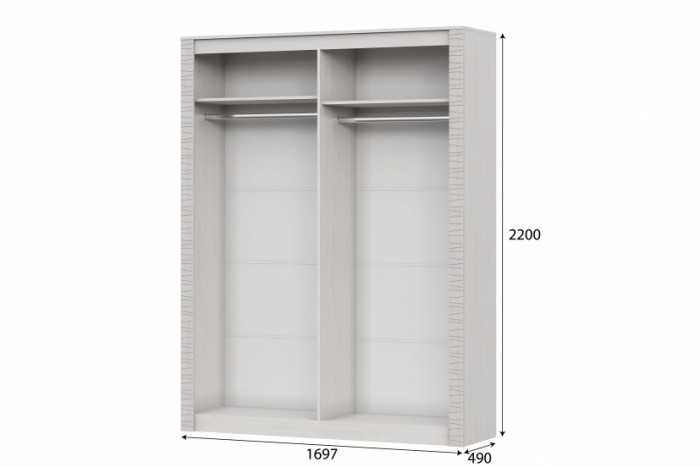 Шкаф четырехстворчатый Гамма-20