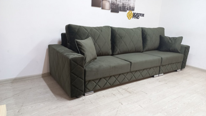 Диван Мартин-1 с выд/отт в ткани смарт-29 (велюр)