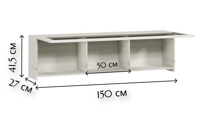 Шкаф навесной Коен SFW1W/148