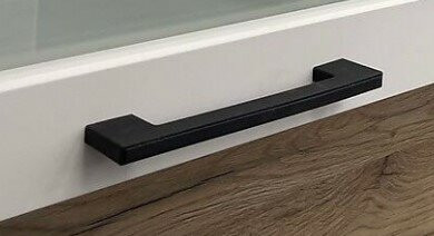 Шкаф верхний 300 со стеклом (премьер) Олива металлик