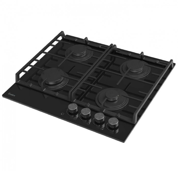 Газовая варочная панель Evelux HEG 600 BG