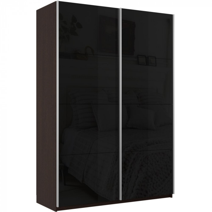 Шкаф купе Прайм 2-х дв. со стеклами 1400 Е1