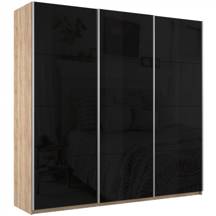 Шкаф купе Прайм 3-х дв. со стеклами 2100 Е1 