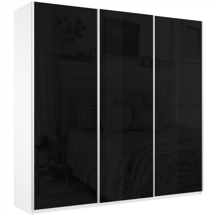 Шкаф купе Прайм 3-х дв. со стеклами 2100 Е1 