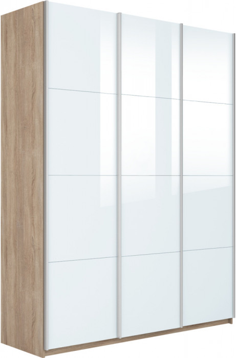 Шкаф купе Прайм 3-х дв. со стеклами 2100 Е1 