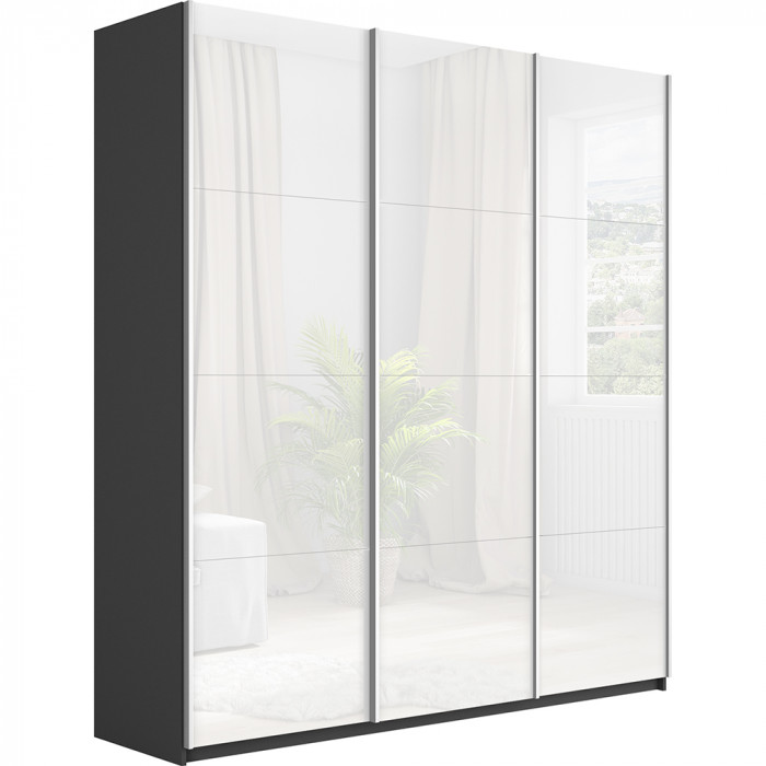 Шкаф купе Прайм 3-х дв. со стеклами 2100 Е1 