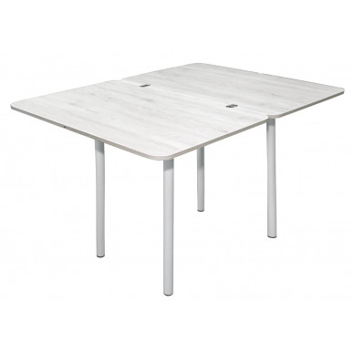 Обеденный стол раскладной 120 см Лайт