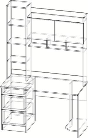Компьютерный стол ПКС-5