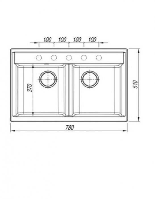 Мойка для кухни Астра 780