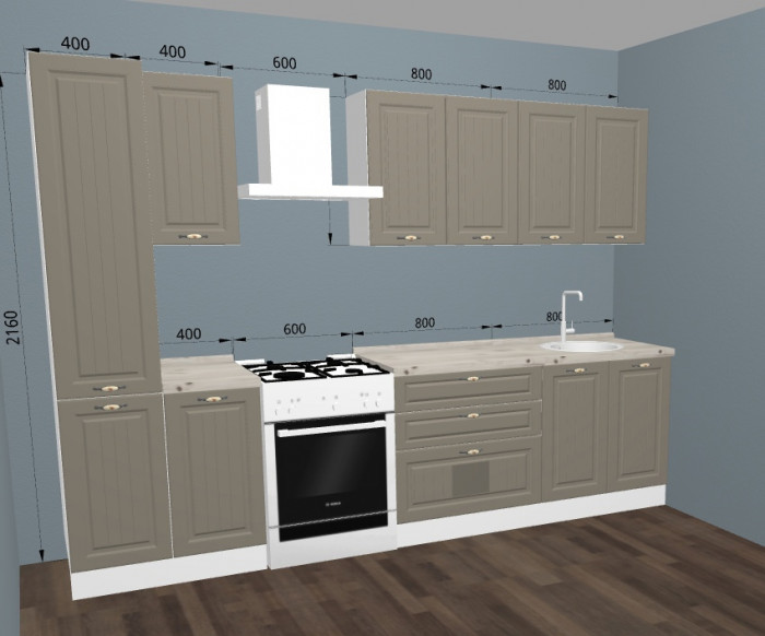 Кухня Модена 2400