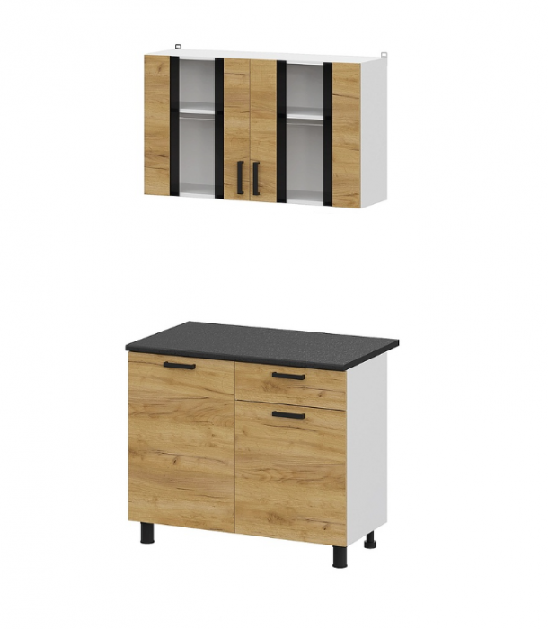 Кухонный гарнитур Абрау 1,0