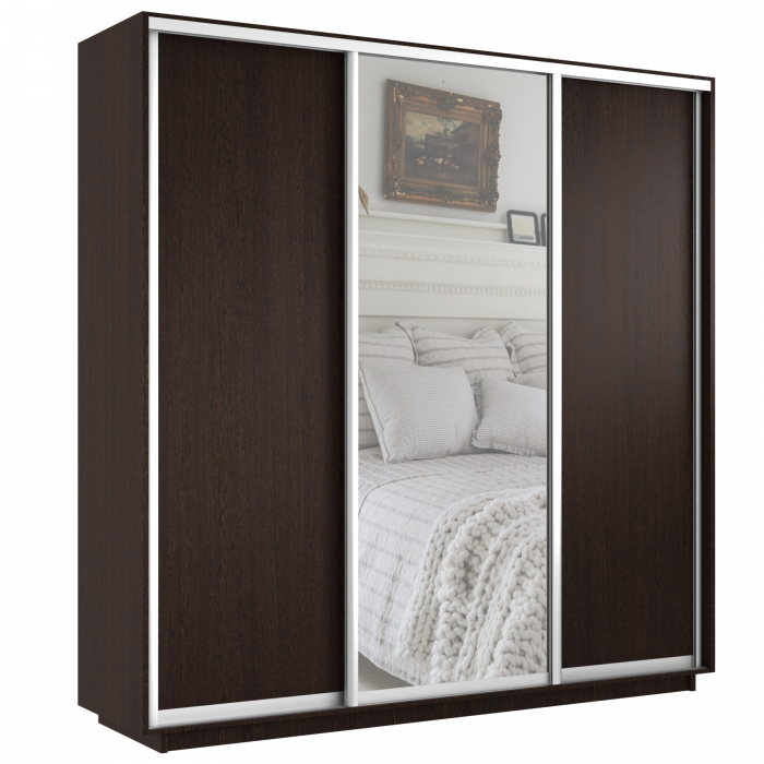 Шкаф купе Трио Медиум 1 Экспресс 2100 Е1