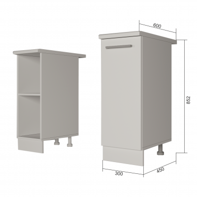Шкаф нижний 300 Санвут МДФ