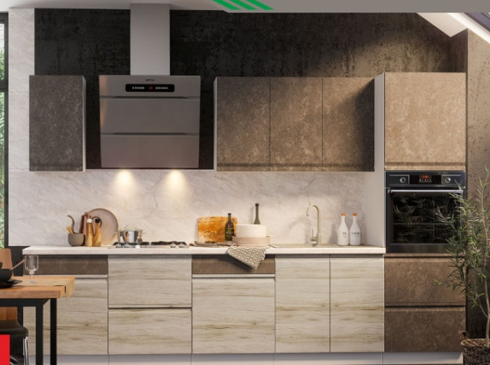 Пенал 600/2132 с ящиками Бруклин