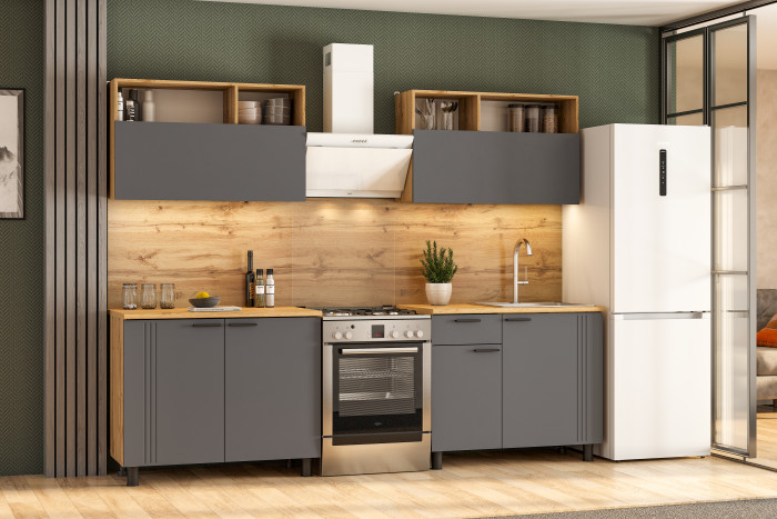 Кухонный гарнитур Монако 2м Серия 2