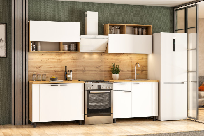 Кухонный гарнитур Монако 2м Серия 2