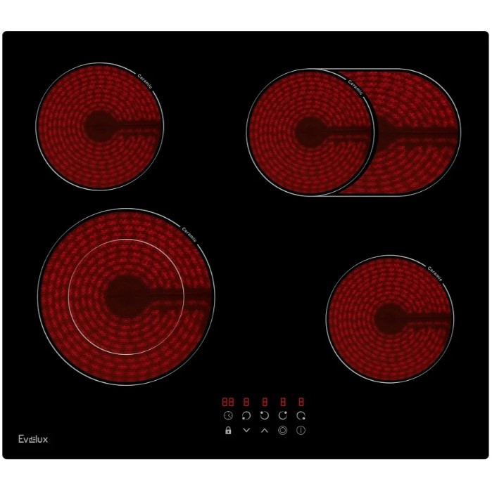 Электрическая варочная панель Evelux HEV 642 B