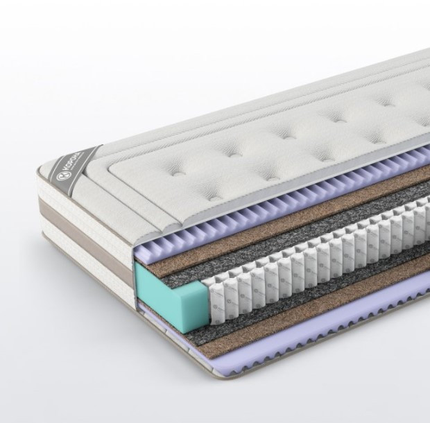 Матрас Platinum Deluxe чехол трикотаж